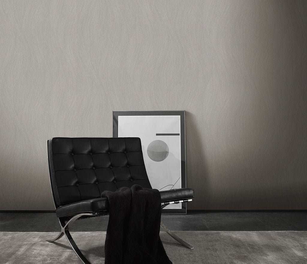 Tumši pelēkas tapetes ar viļņotu efektu stilīgai un greznai atmosfērai, 3737037, galerija 3