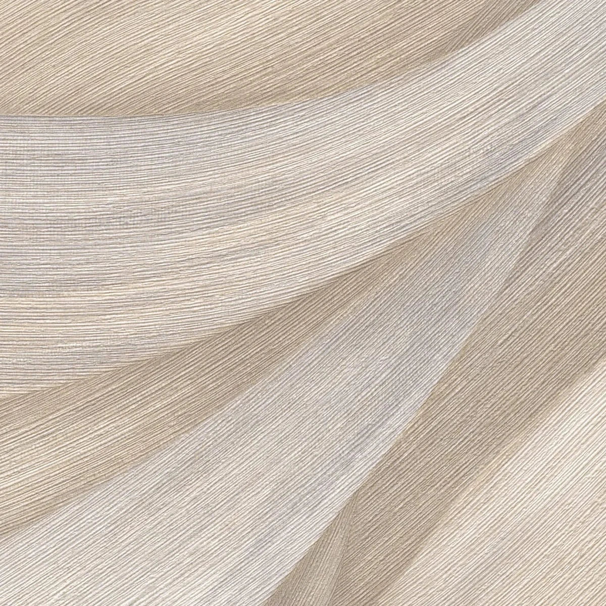 Taupe un bēšas viļņveida tapetes – stilīgs sienas dizains modernām telpām  