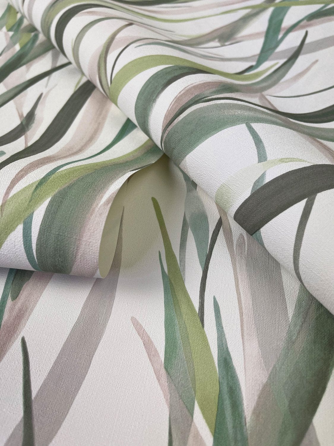 Tapetes ar dabisku rakstu, zaļos toņos, RASCH, 330212, Paraiso