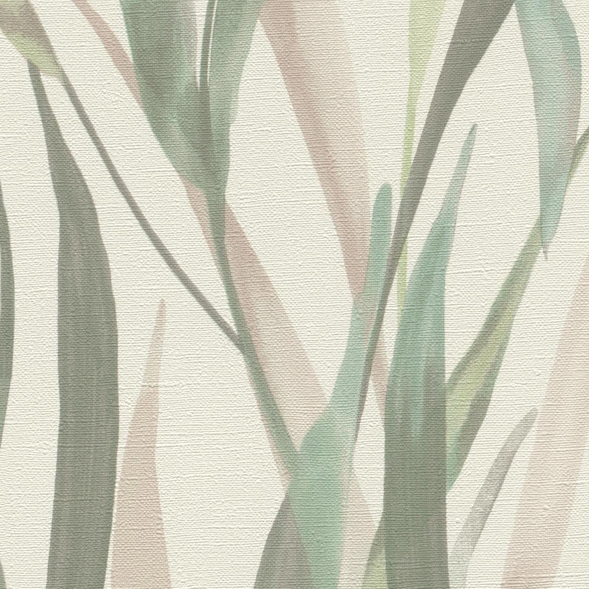 Tapetes ar dabisku rakstu, zaļos toņos, RASCH, 330212, Paraiso