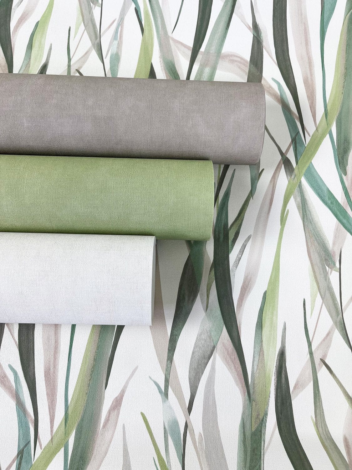 Tapetes ar dabisku rakstu, zaļos toņos, RASCH, 330212, Paraiso