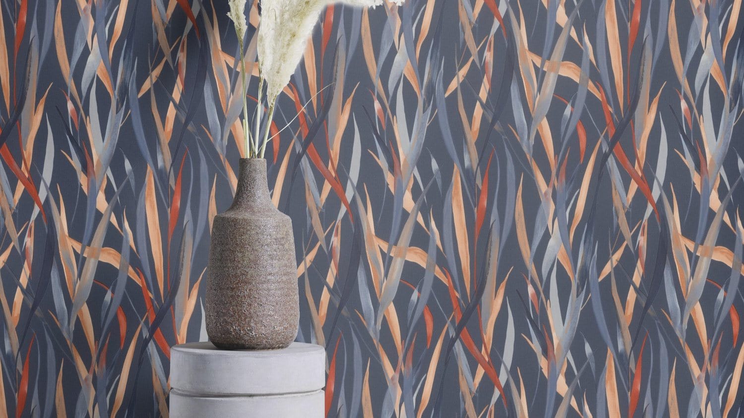 Tapetes ar dabisku rakstu, zilos toņos, RASCH, 330236, Paraiso