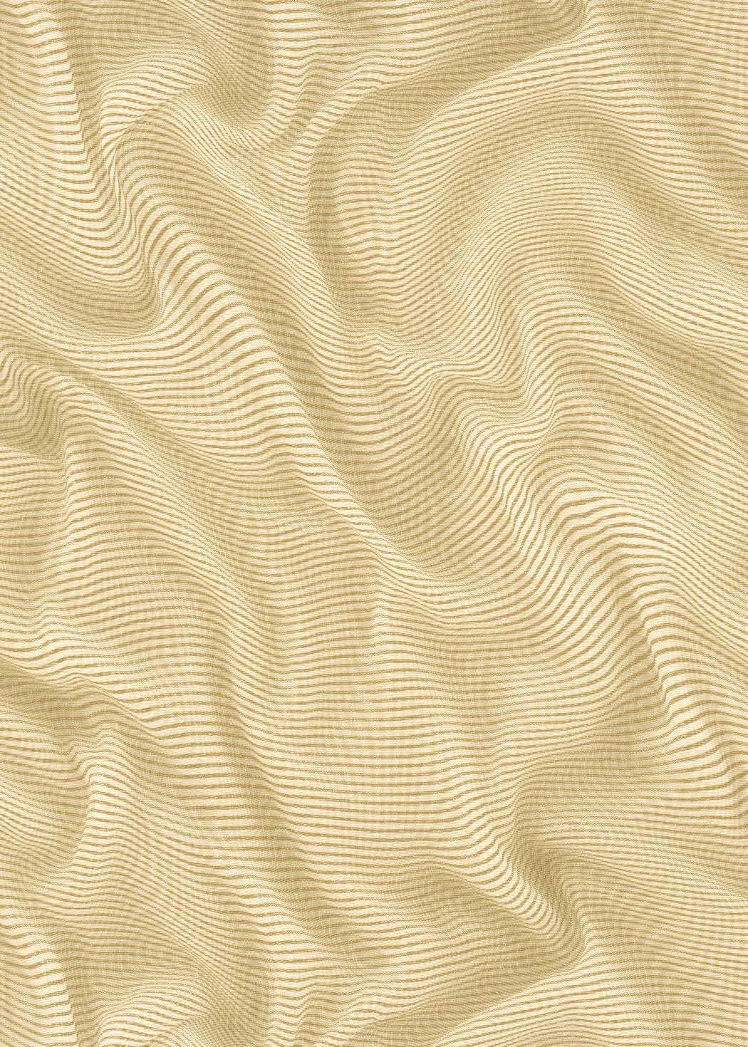 Spīdīgas tapetes ar zelta viļņiem un 3D efektu luksusa telpu noformējumam, 3707156, kabinetām - interjers 1