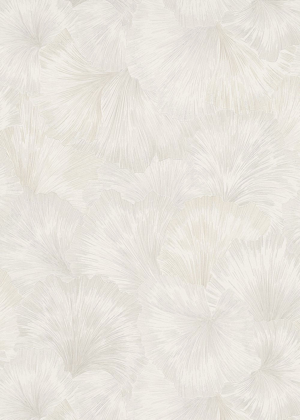 Tapetes krēmkrāsā ar delikātu lapu dizainu, kas piešķir telpai gaišumu un mājīgumu, 3752016, skats interjerā 5