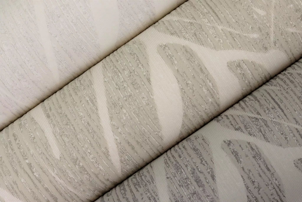 Flizelīna tapetes RASCH bēšā krāsā ar eksotiskām lapām, 653106, Welcome home