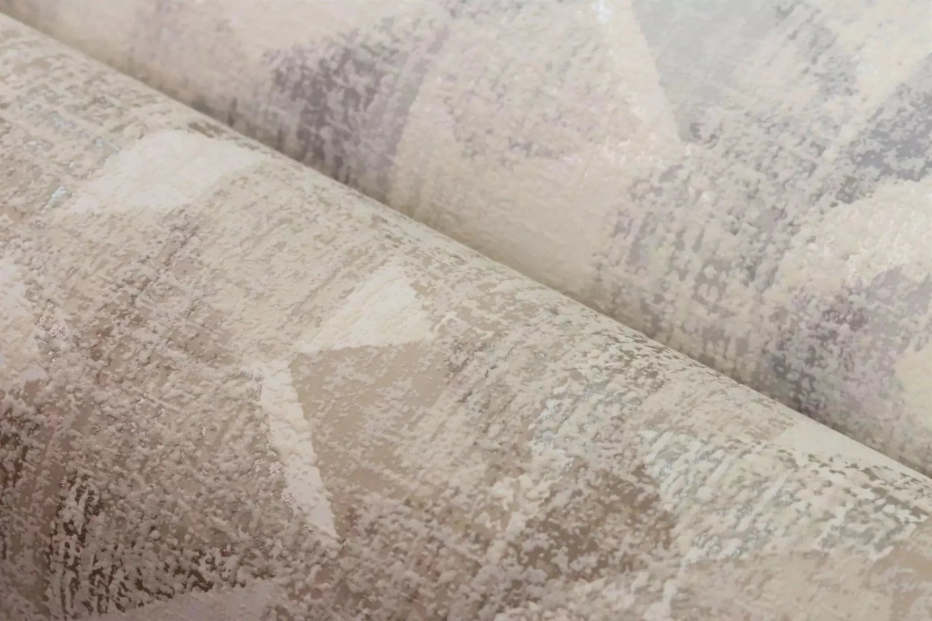 Tapetes ar ģeometrisku rakstu, RASCH, bēšas, 654226, Welcome home