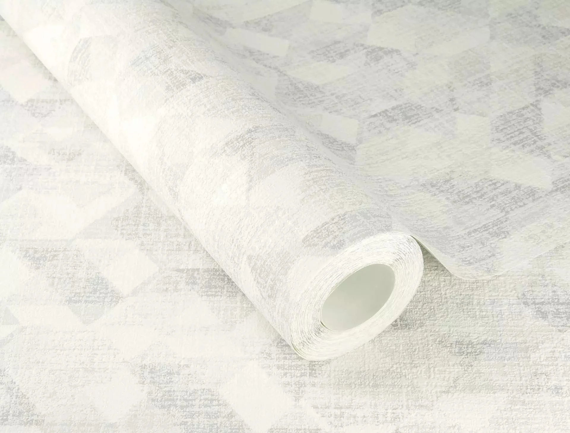 Tapetes ar ģeometrisku rakstu, RASCH, pelēkas, 654219, Welcome home