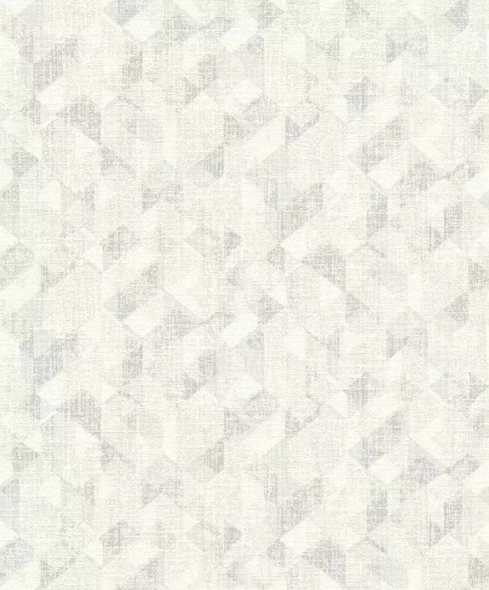 Tapetes ar ģeometrisku rakstu, RASCH, pelēkas, 654219, Welcome home