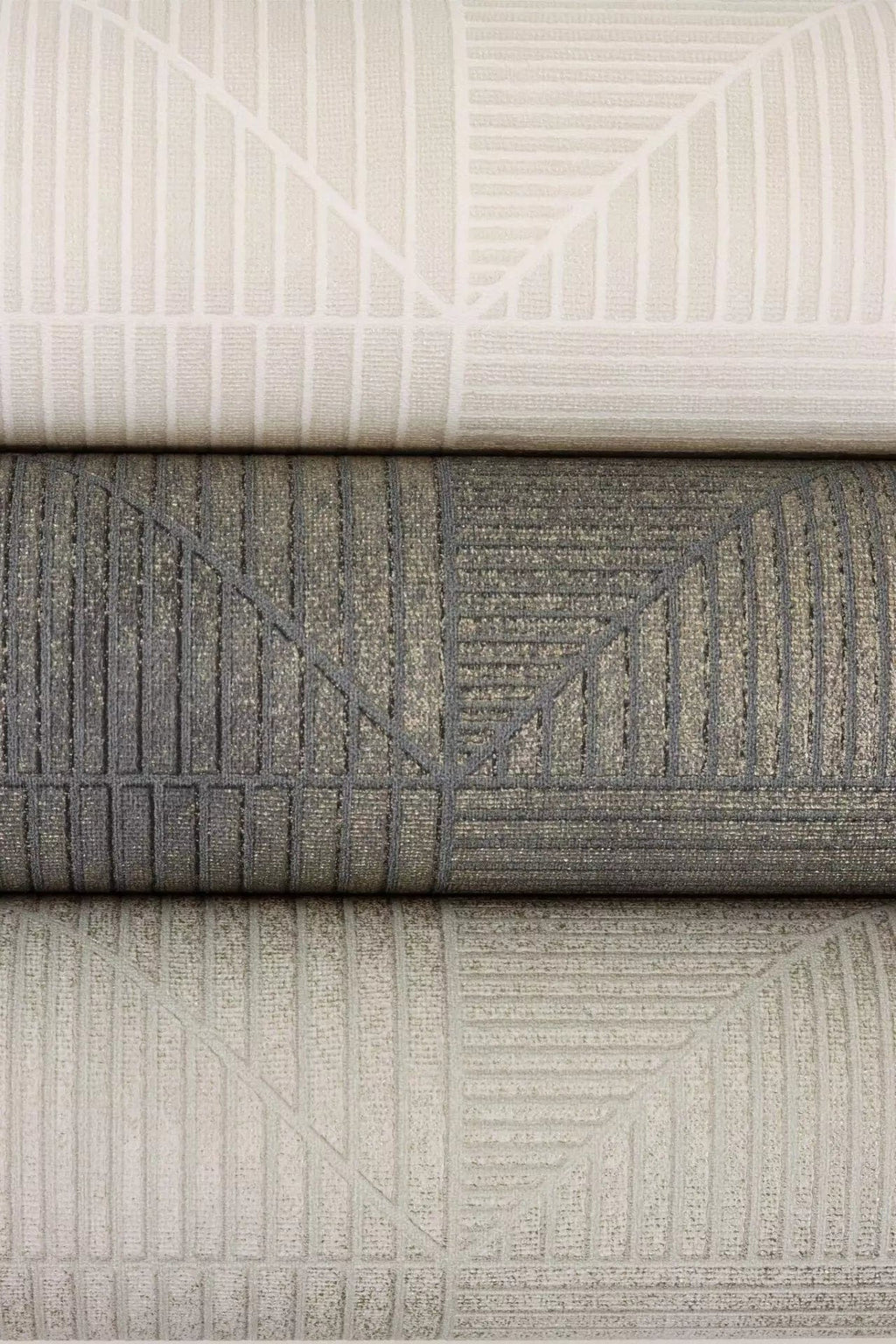 Tapetes ar ģeometrisku rakstu, RASCH, maigs spīdums, 653915, Welcome home