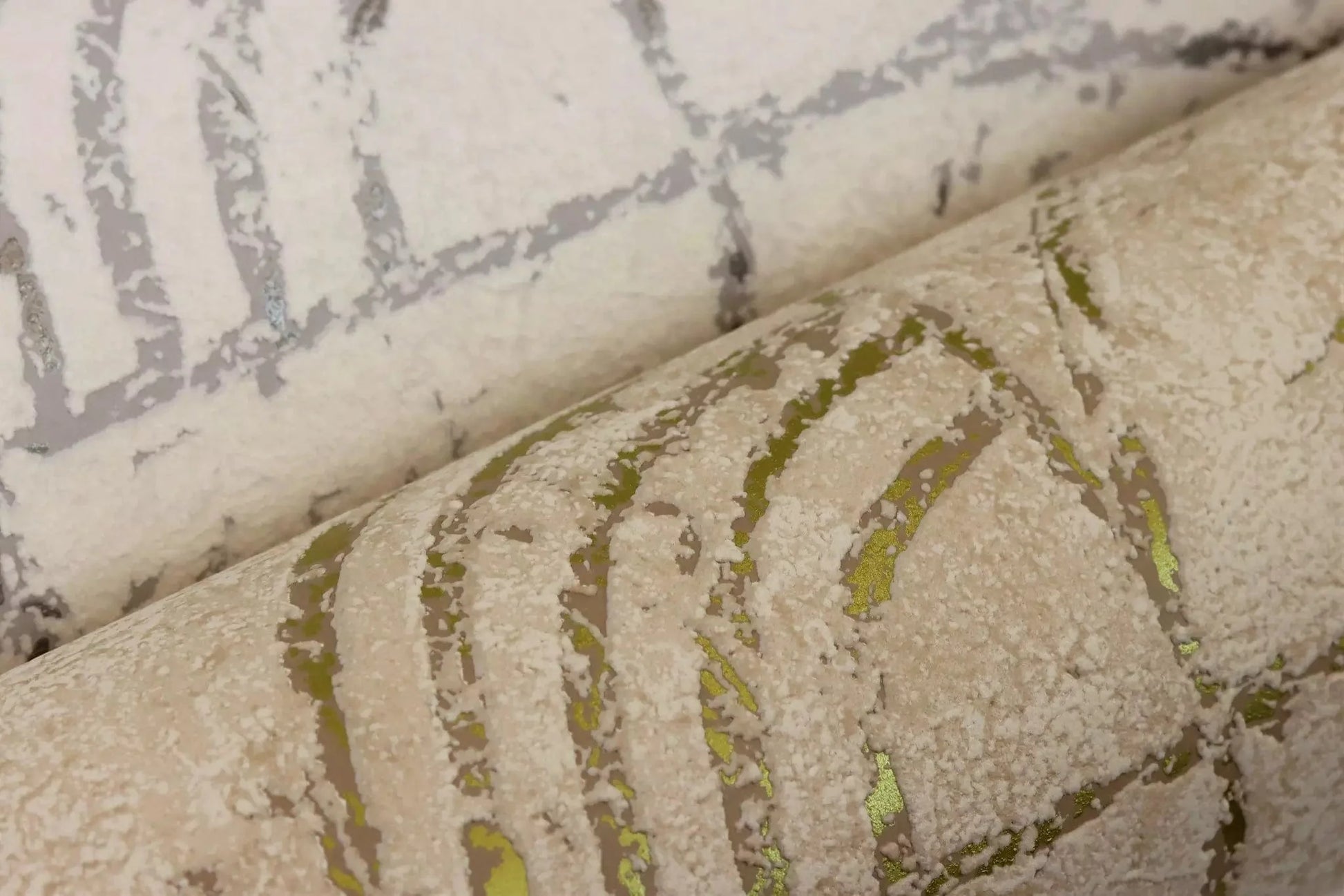 Flizelīna tapetes RASCH gaiši pelēkā krāsā ar grafisku dizainu, 653618, Welcome home