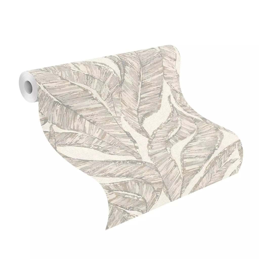 Flizelīna tapetes RASCH ar lapām, 653427, Welcome home