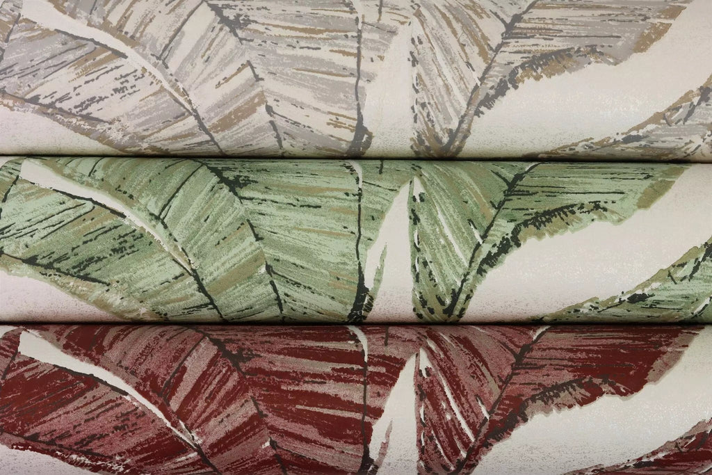 Flizelīna tapetes RASCH ar lapām, 653427, Welcome home