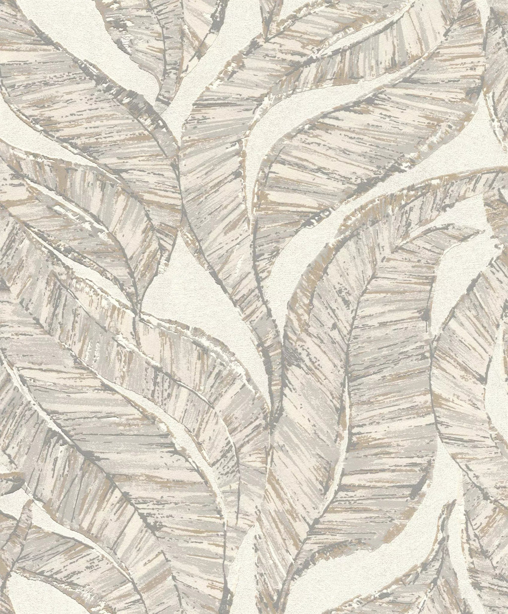 Flizelīna tapetes RASCH ar lapām, 653427, Welcome home