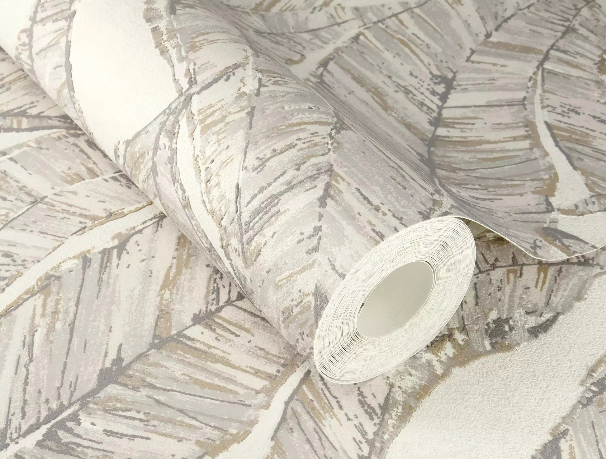 Flizelīna tapetes RASCH ar lapām, 653427, Welcome home