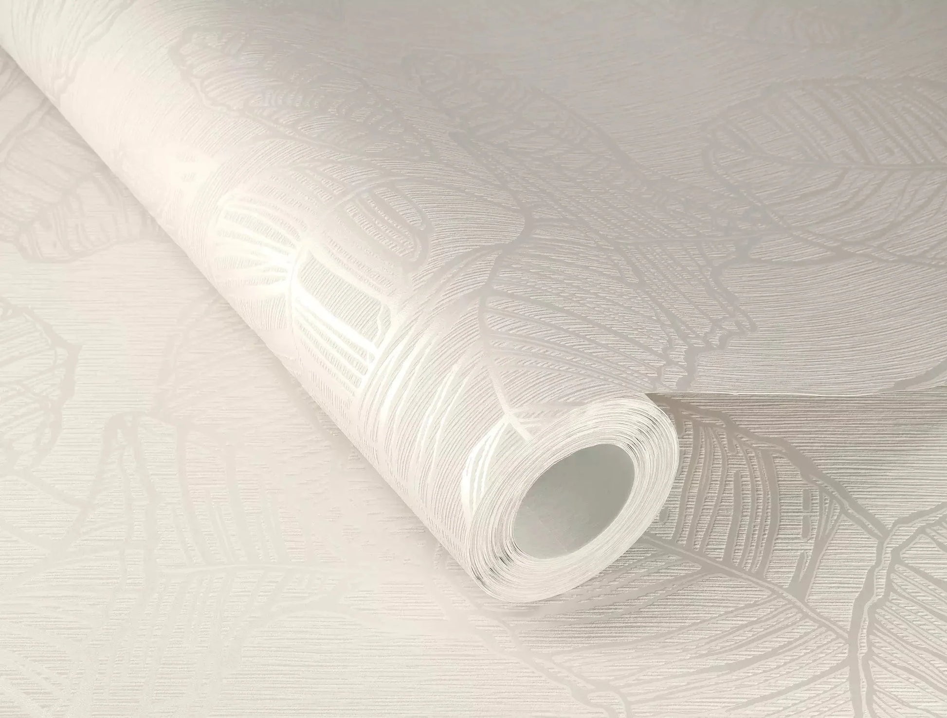 Tapetes RASCH -  lapas ar perlamutra kontūru, krēmkrāsā, 822618, Color Your Life