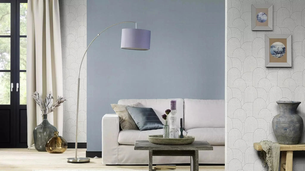 Retro tapetes RASCH pelēkā krāsā, 634143, Color Your Life