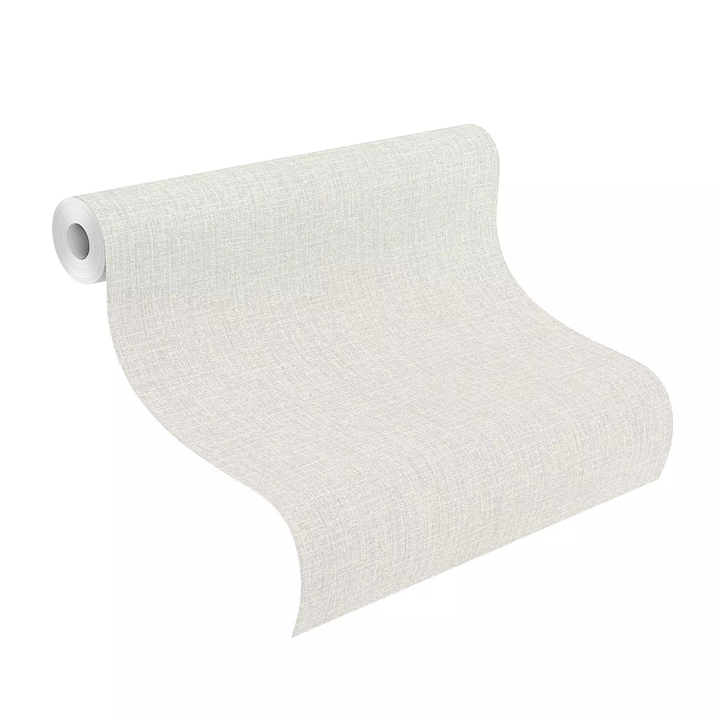 Flizelīna tapetes RASCH ar smalko tekstūru, gaiši pelēkā krāsā, 653755, Welcome home