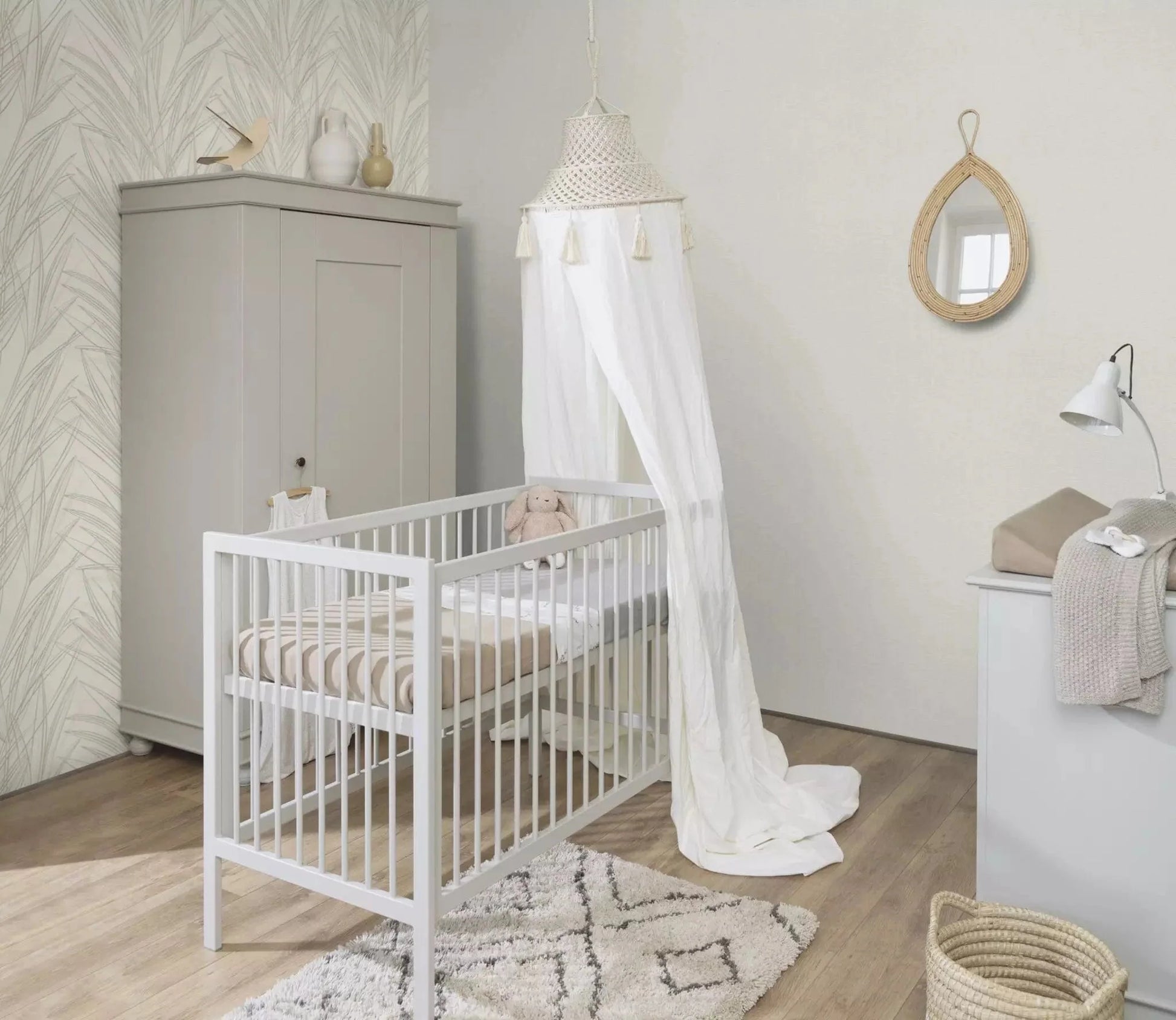 Flizelīna tapetes RASCH pelēkā krāsā ar smalku tekstūru, 654134, Welcome home