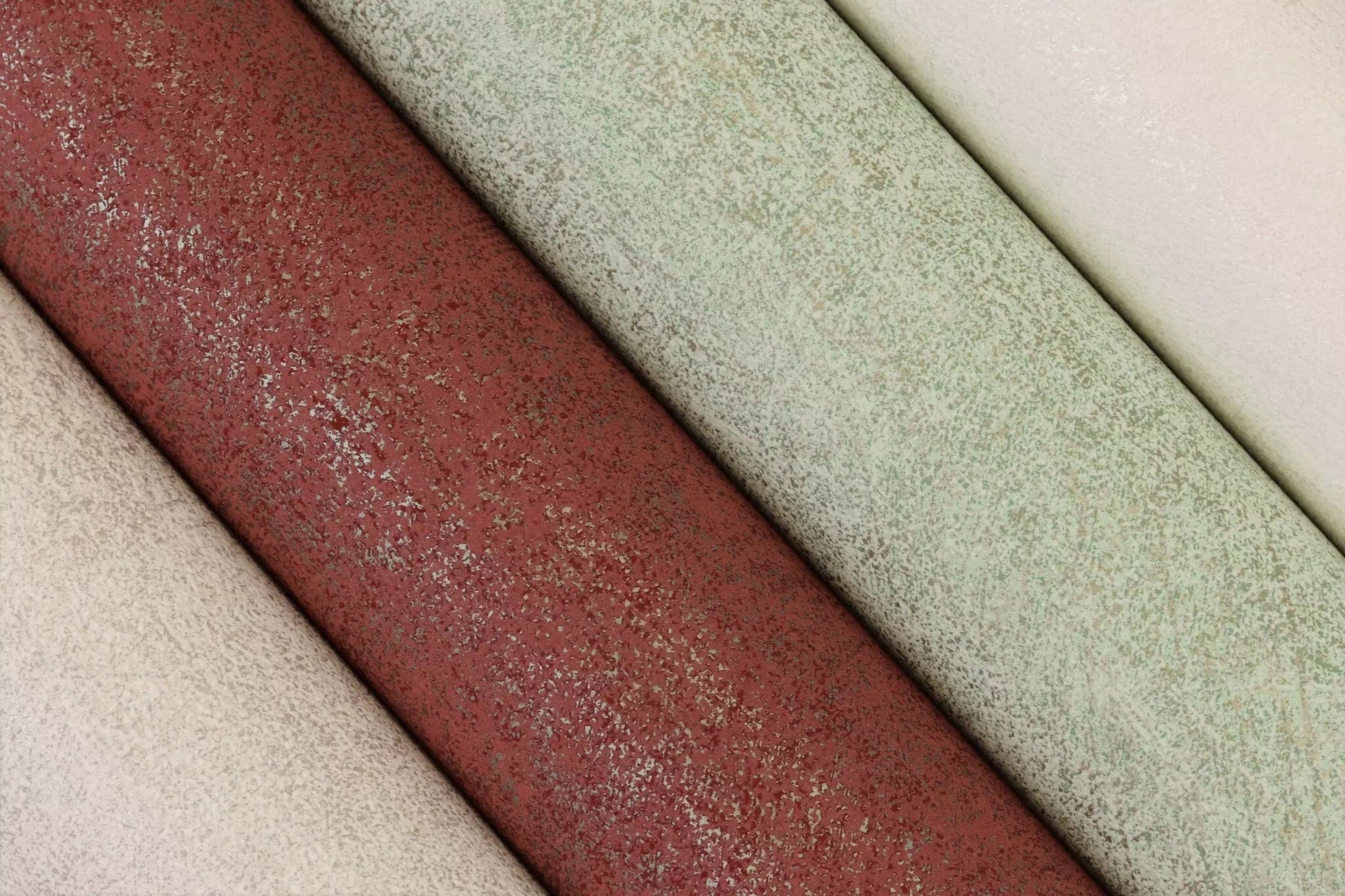 Flizelīna tapetes RASCH zaļā krāsā ar smalku tekstūru, 699821, Welcome home