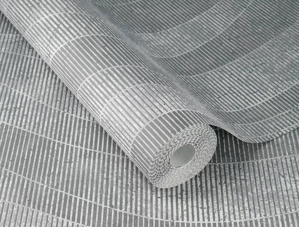 Strukturētas tapetes RASCH tumši pelēkā krāsā, 315820, Color Your Life