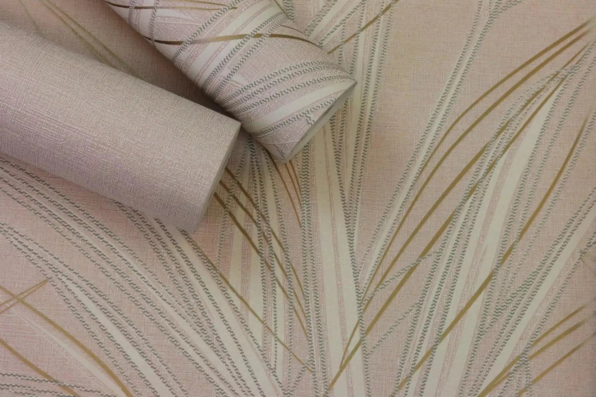 Tapetes rozā toņos, RASCH, ar zāles rakstu, 654028, Welcome home