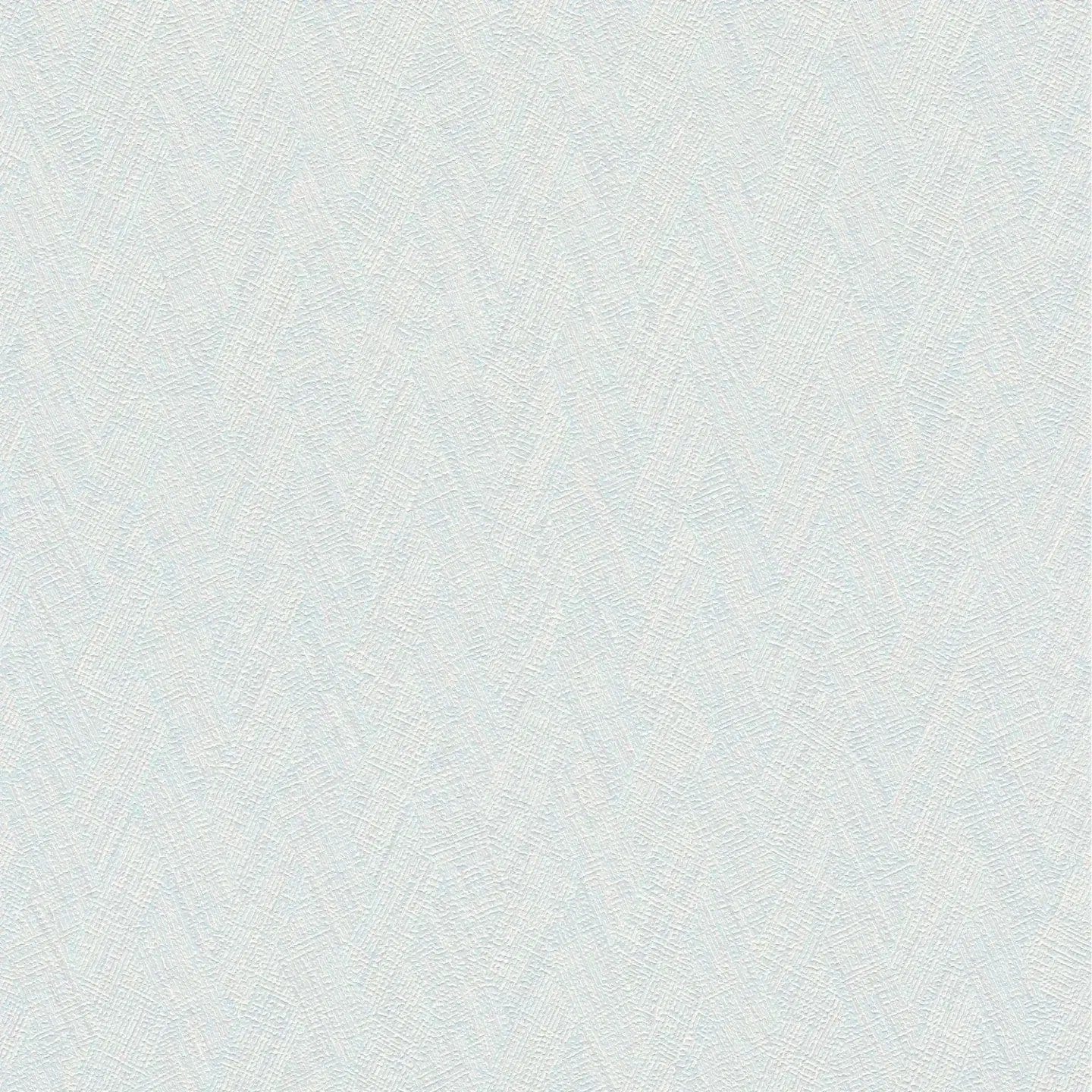 Zilas neaustas tapetes ar reljefu zigzaga dizainu | 3010613