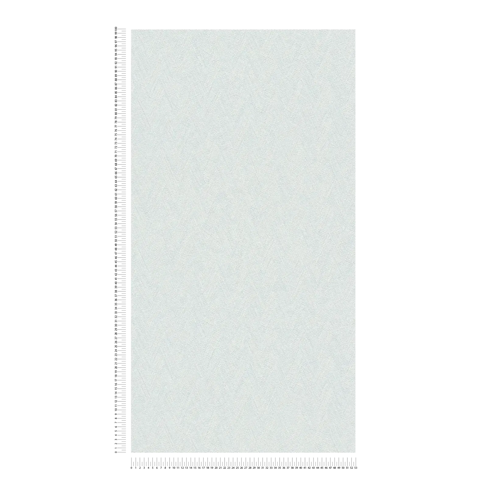 Zilas neaustas tapetes ar reljefu zigzaga dizainu | 3010613