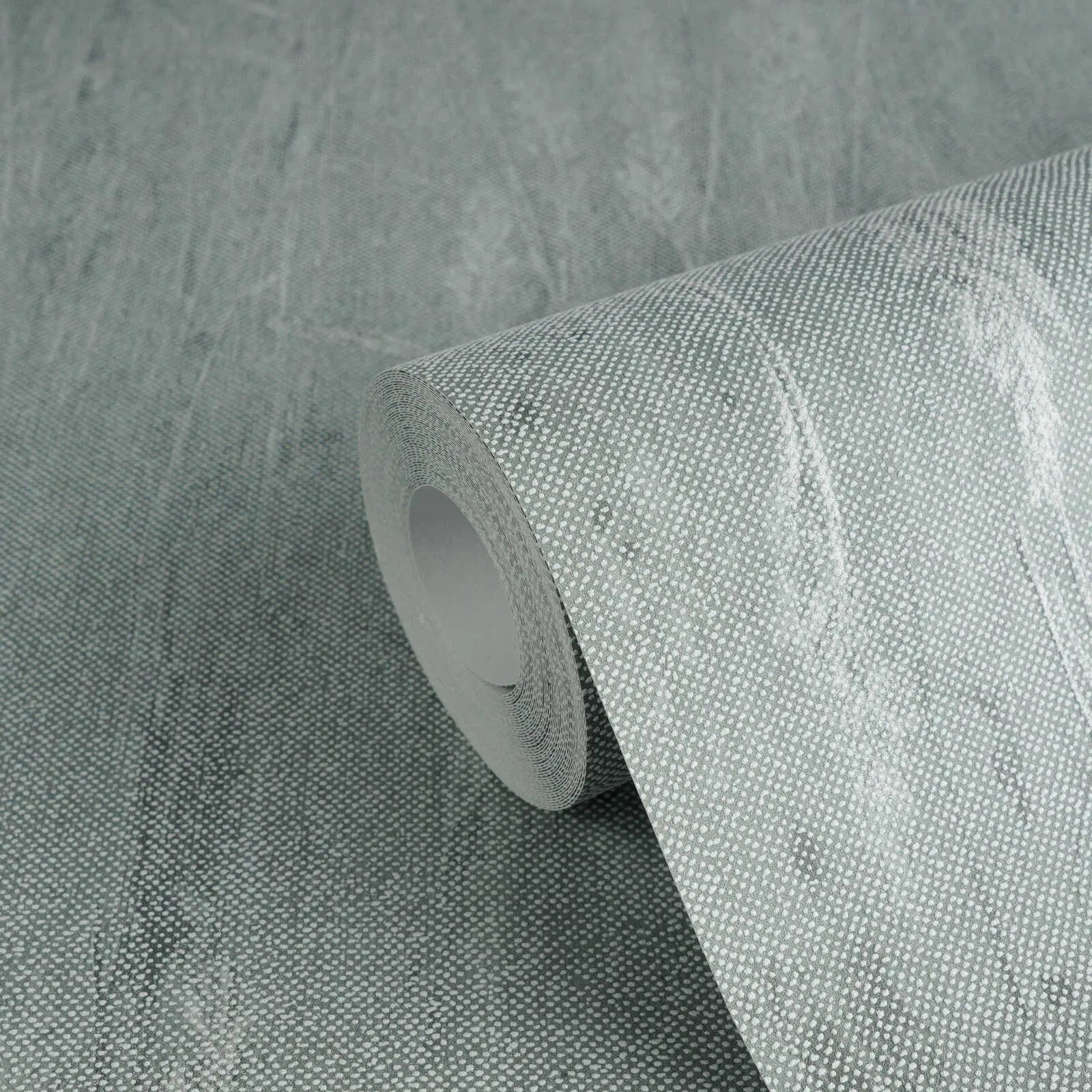 Zaļas teksturētas tapetes dabiskā izskatā ar dzīsliņām | 3010635