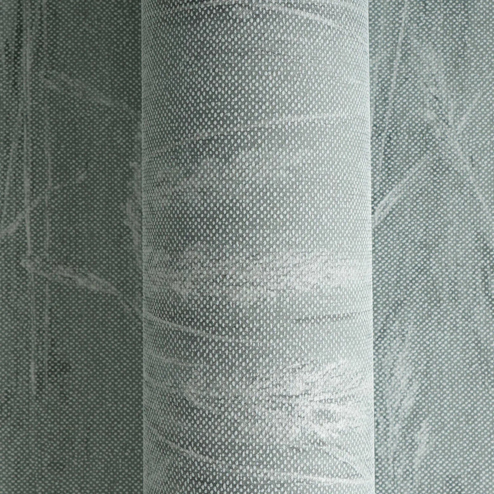 Zaļas teksturētas tapetes dabiskā izskatā ar dzīsliņām | 3010635