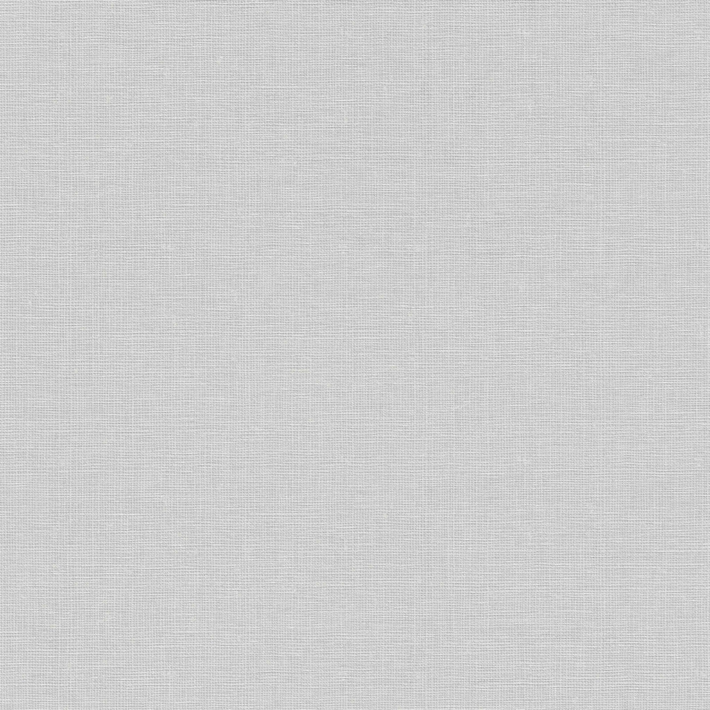 Pelēkas flizelīna tapetes ar lina virsmas efektu - guļamistabas interjerā