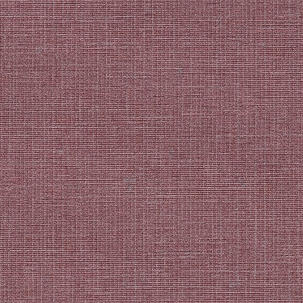 Violetas flizelīna tapetes ar lina struktūras imitāciju - istabas interjerā