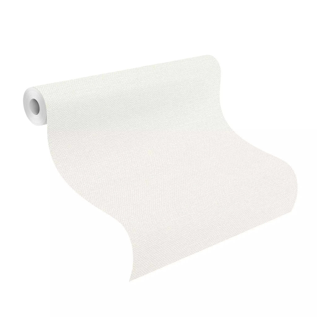 Vienkrāsainas matētas tapetes, baltā tonī, RASCH, 312102, Color Your Life