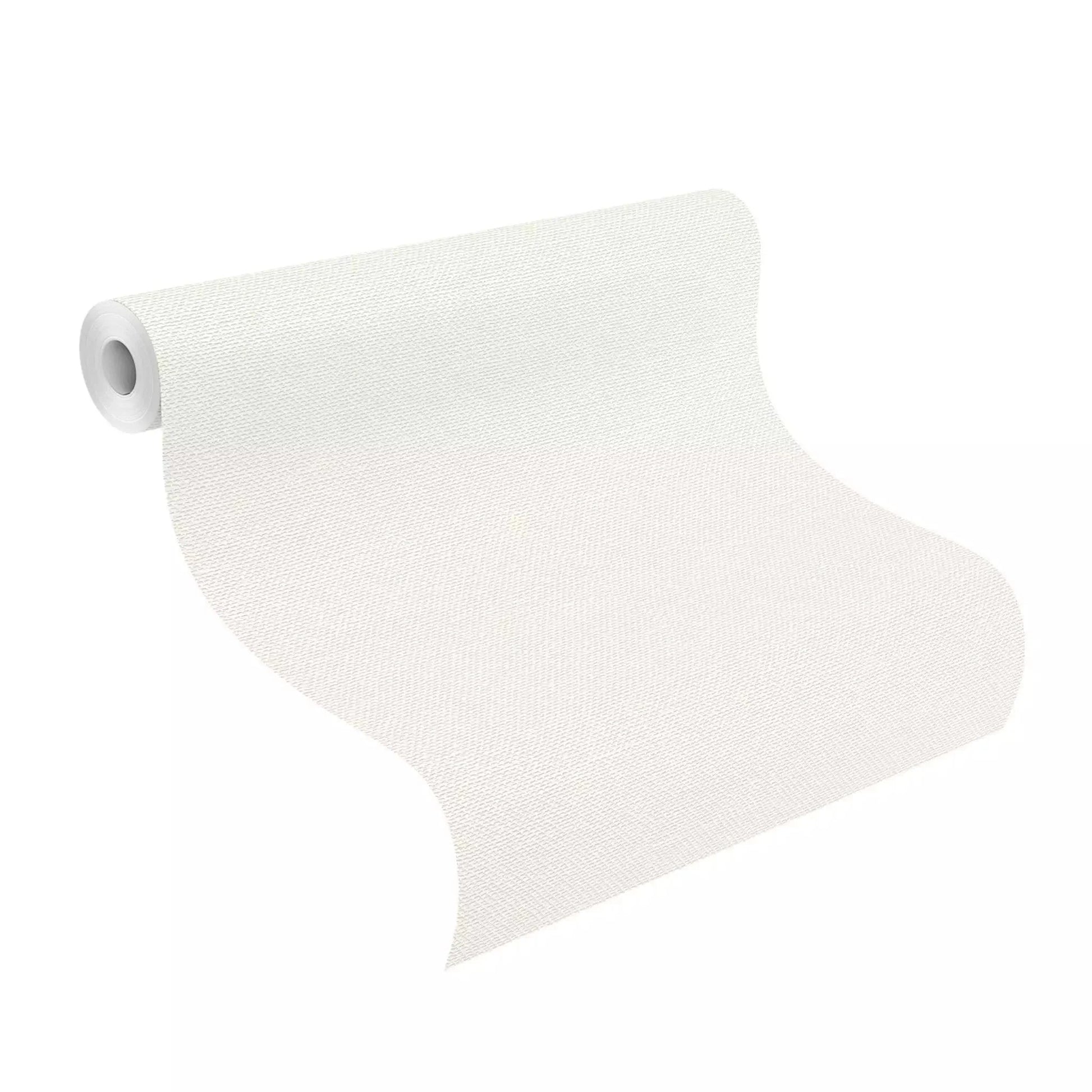 Vienkrāsainas matētas tapetes, baltā tonī, RASCH, 312102, Color Your Life