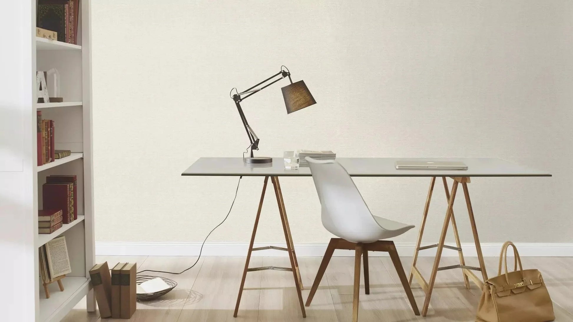 Vienkrāsainas matētas tapetes, bēšā tonī, RASCH, 312119, Color Your Life