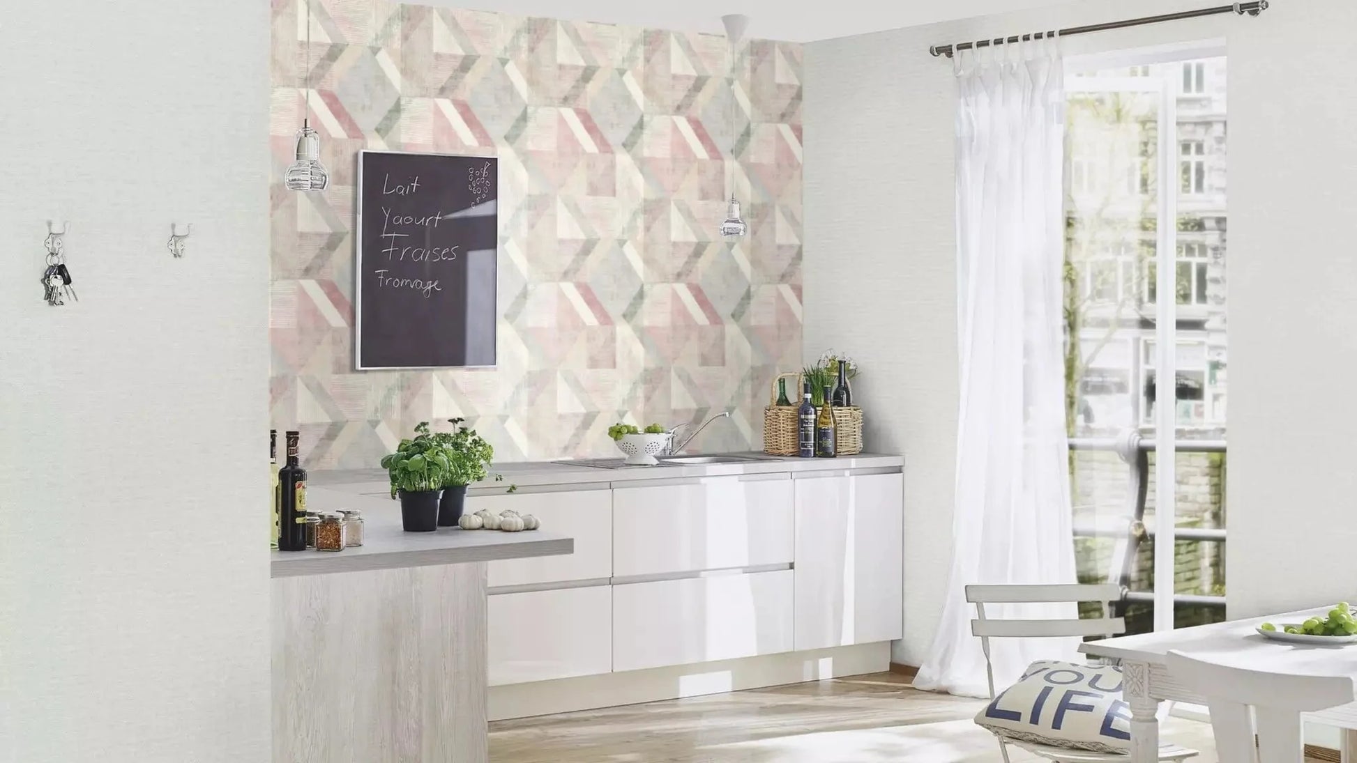 Vienkrāsainas matētas tapetes, gaiši pelēkā tonī, RASCH, 312133, Color Your Life