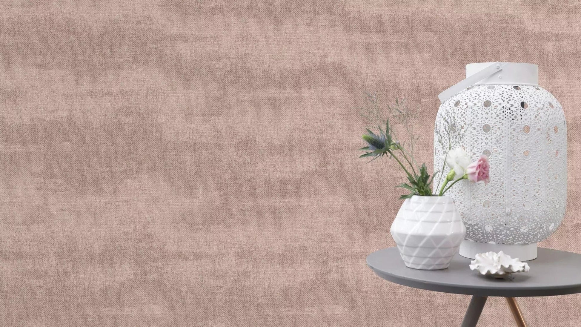 Vienkrāsainas matētas tapetes, rozā tonī, RASCH, 312201, Color Your Life