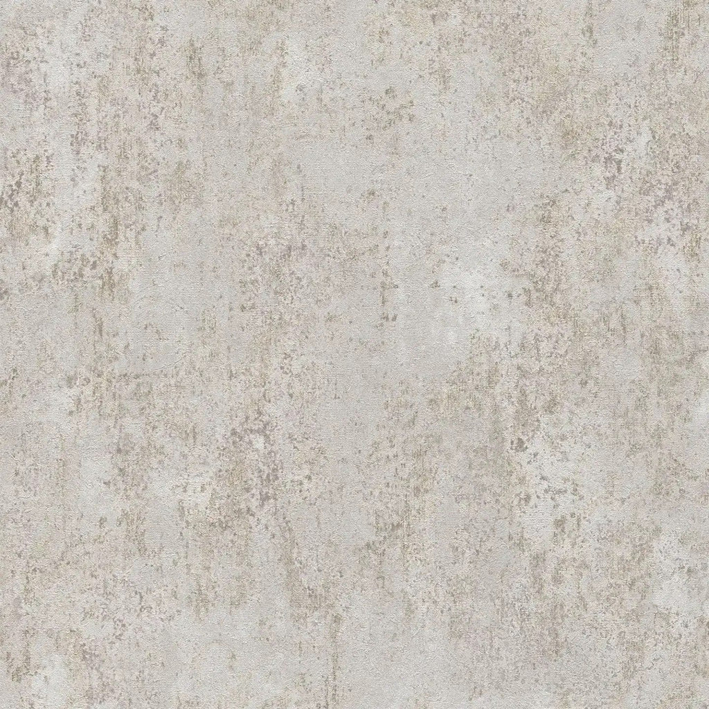 Modernas pelēkbrūnas un pelēkas apmetuma stila tapetes ar matētu apdari - istabas interjerā