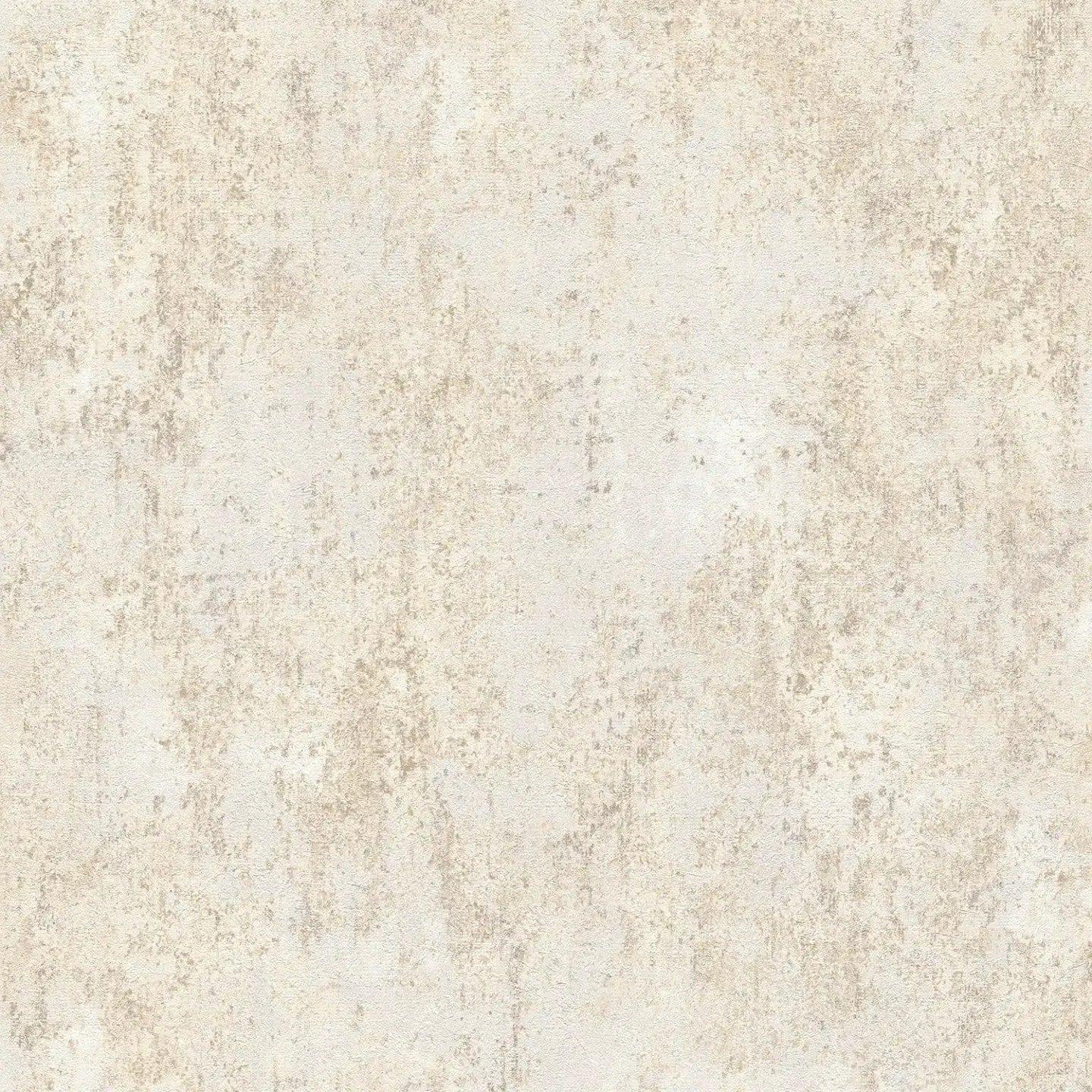 Neaustas tapetes ar apmetuma efektu krēmīgā bēšā tonī - kombinācija ar mebelēm