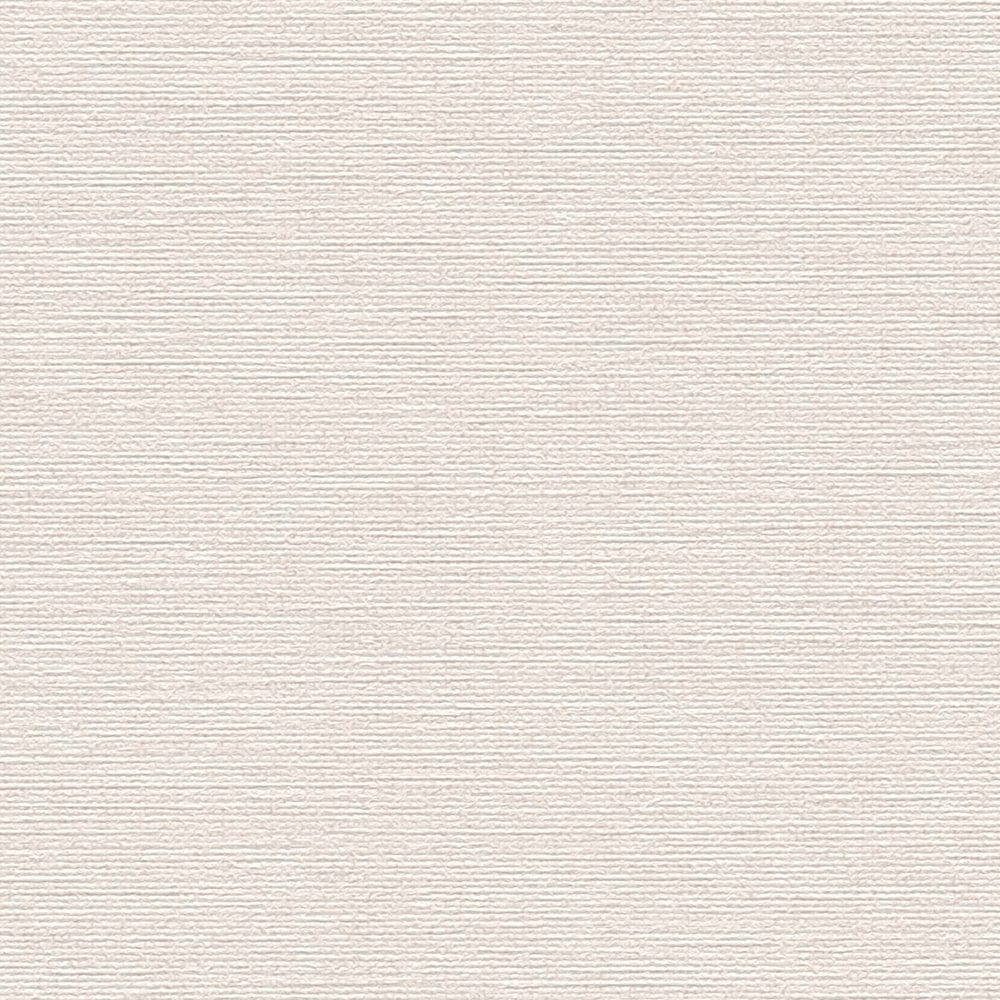 Bēšas tapetes ar lina efekta faktūru - guļamistabas interjerā