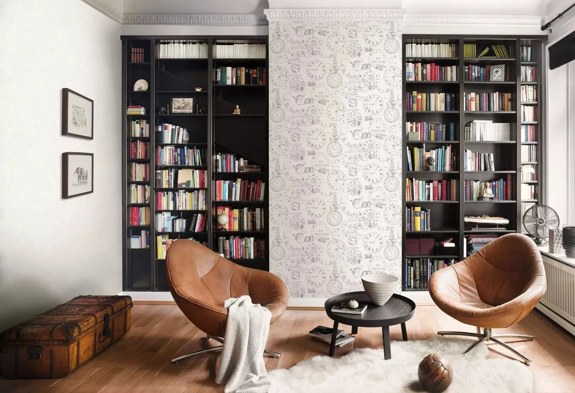 Vienkrāsainas tapetes gaišos toņos ar smalko tekstūru, 649314, Welcome home