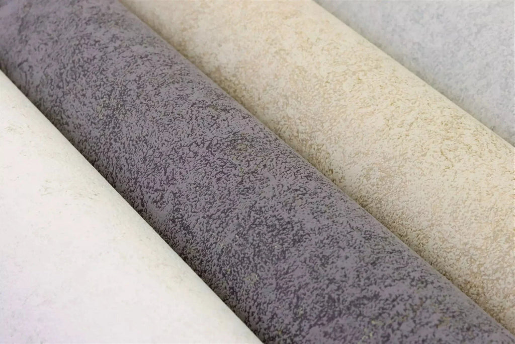 Vienkrāsainas tapetes tumši pelēkā krāsā ar smalko tekstūru, 649307, Welcome home