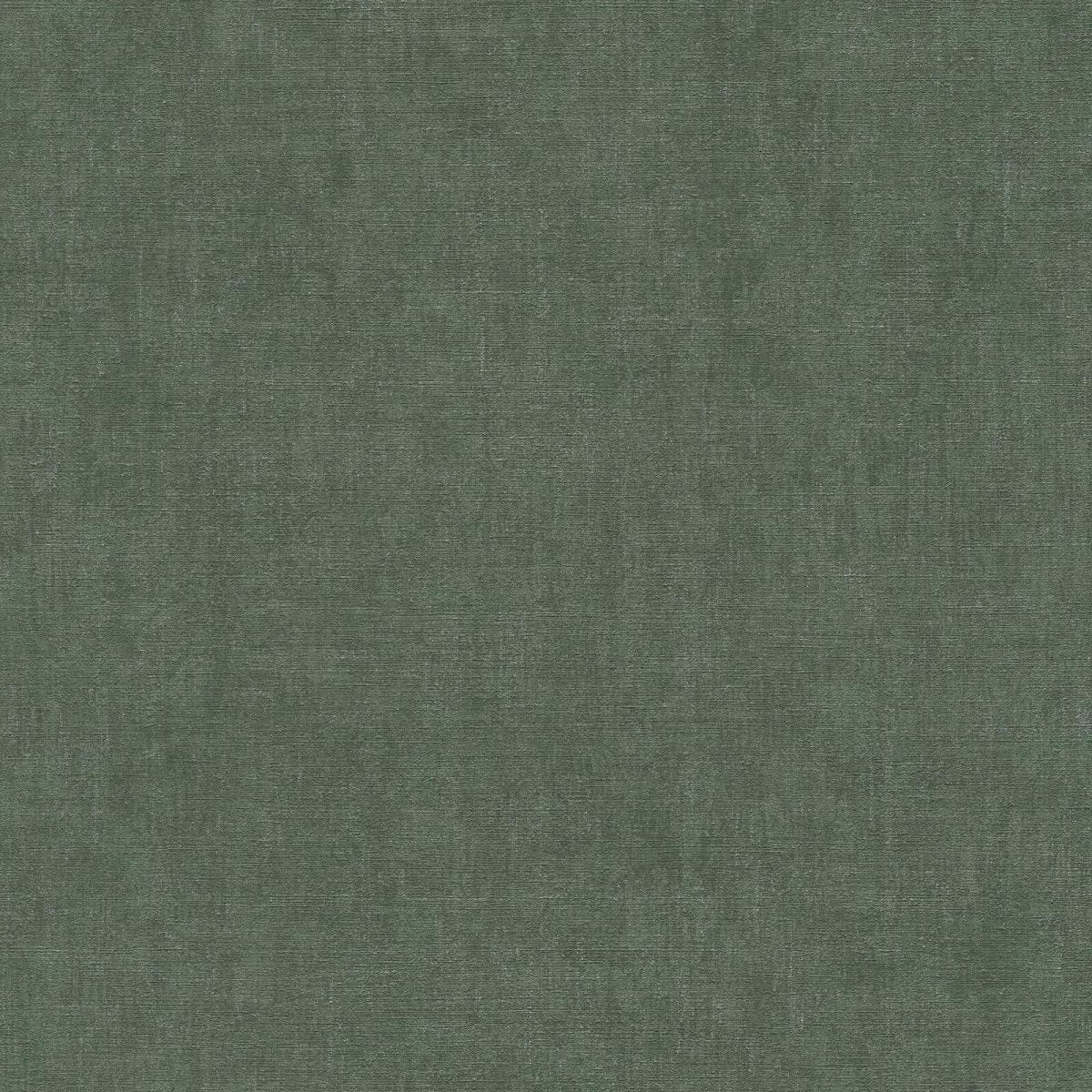 Tumši zaļas tapetes ar auduma izskatu un maigu mirdzumu | 3007660
