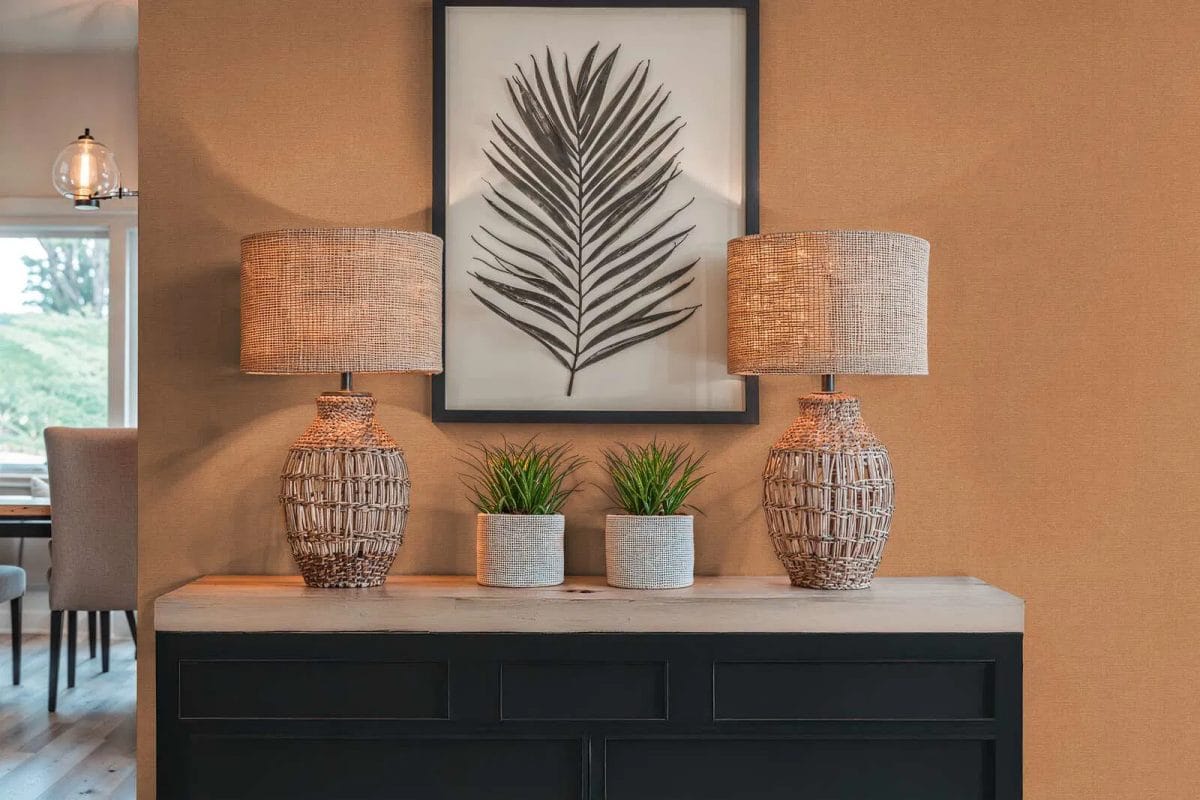 Brūnas vienkrāsainas tapetes ar smalku matētu tekstūru | 3012153