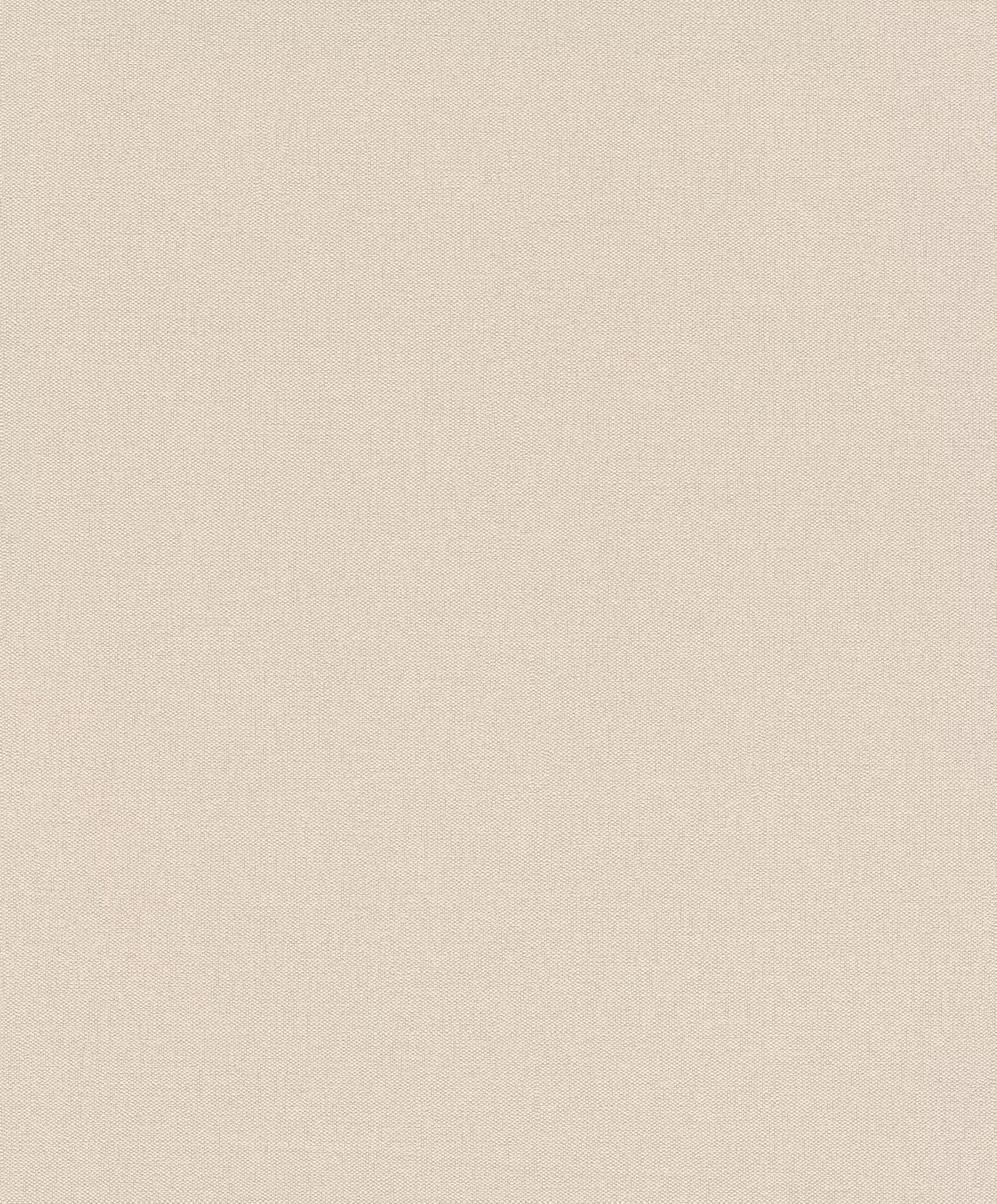 Vienkrāsainas tapetes RASCH bēšā krāsā ar tekstila faktūru, 633771, Color Your Life