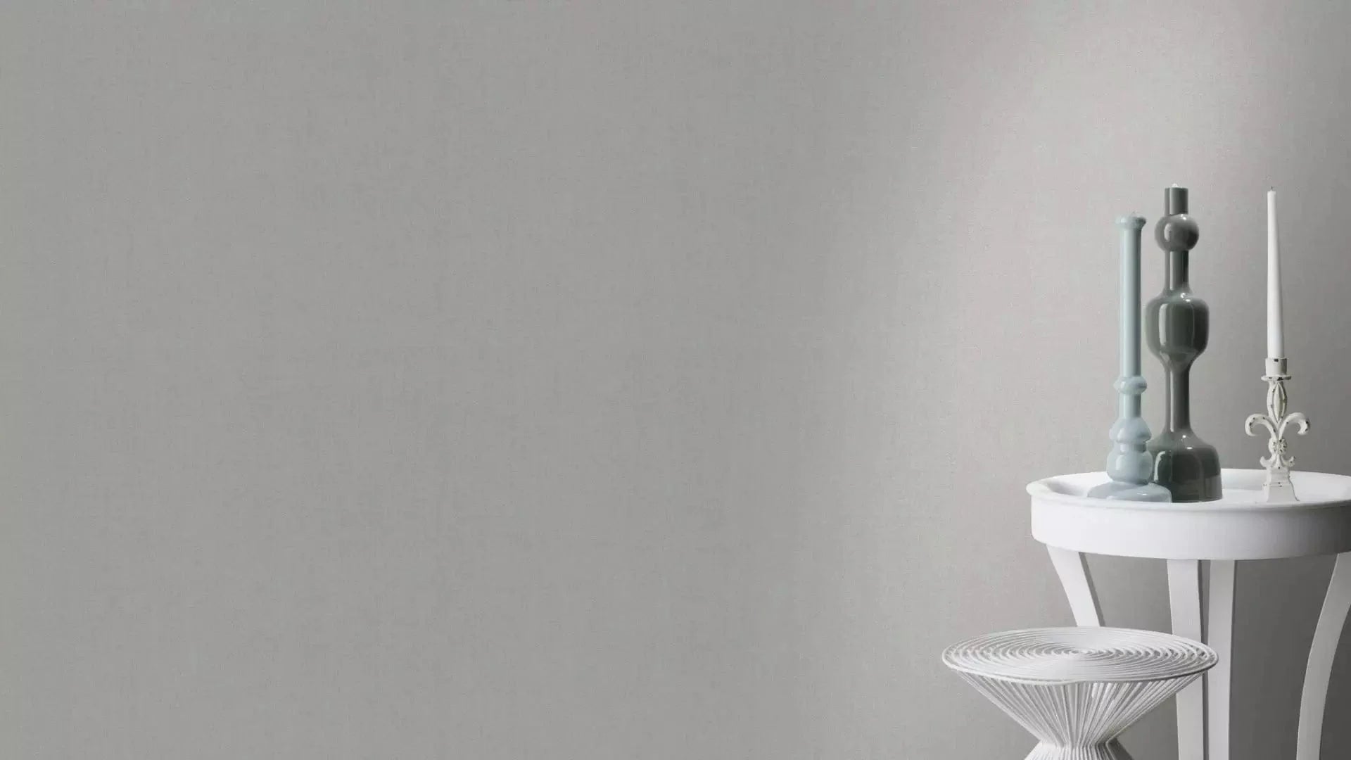 Vienkrāsainas tapetes pelēkā krāsā ar tekstila faktūru, 633733, Color Your Life