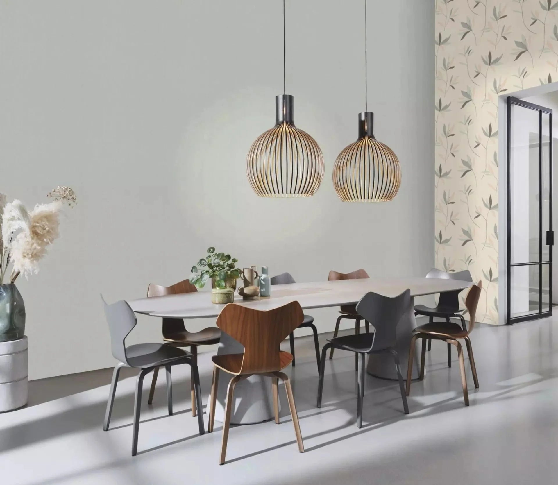 Vienkrāsainas tapetes zaļos toņos ar tekstila faktūru, 633757, Color Your Life