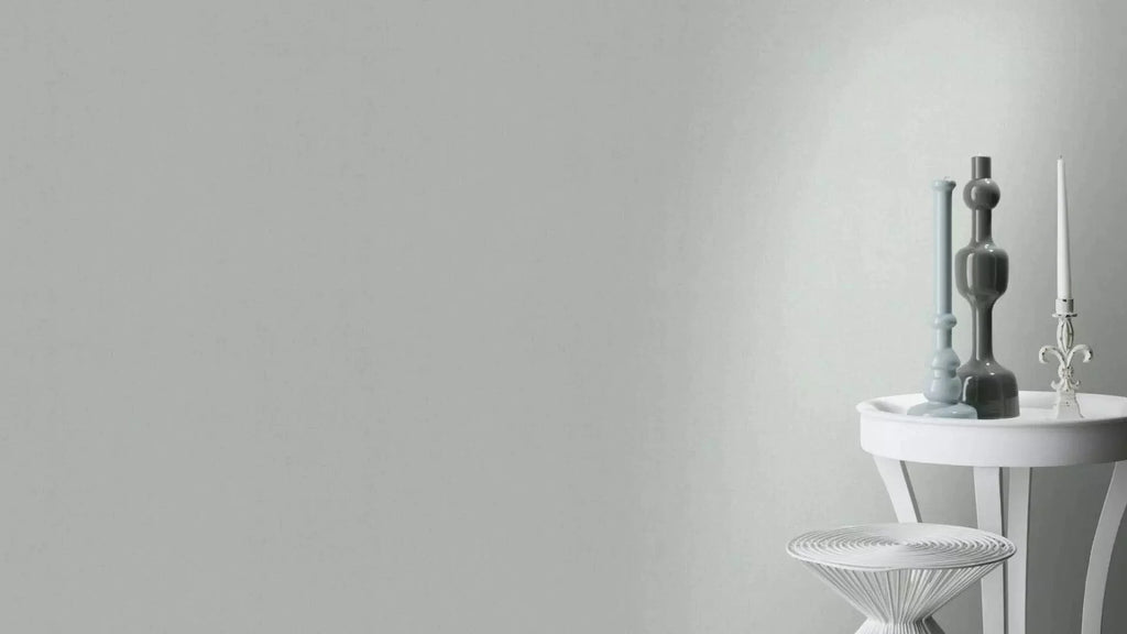 Vienkrāsainas tapetes  zilgani pelēka krāsāar tekstila faktūru, 633740, Color Your Life