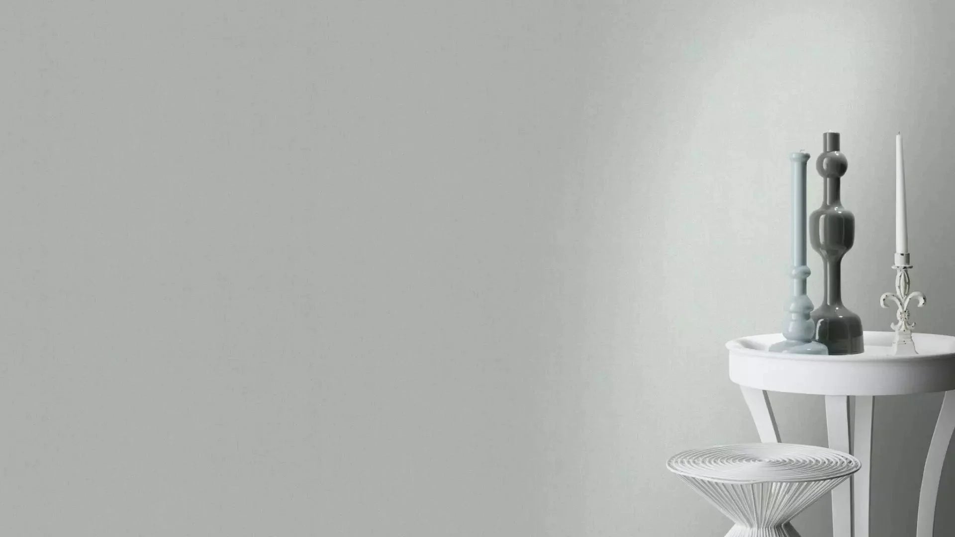 Vienkrāsainas tapetes  zilgani pelēka krāsāar tekstila faktūru, 633740, Color Your Life