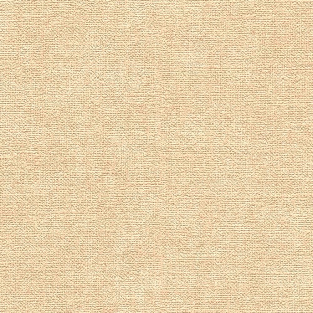 Tapetes ar tekstila izskatu bēšā krāsā — vienkrāsainas - vizualizācija interjerā