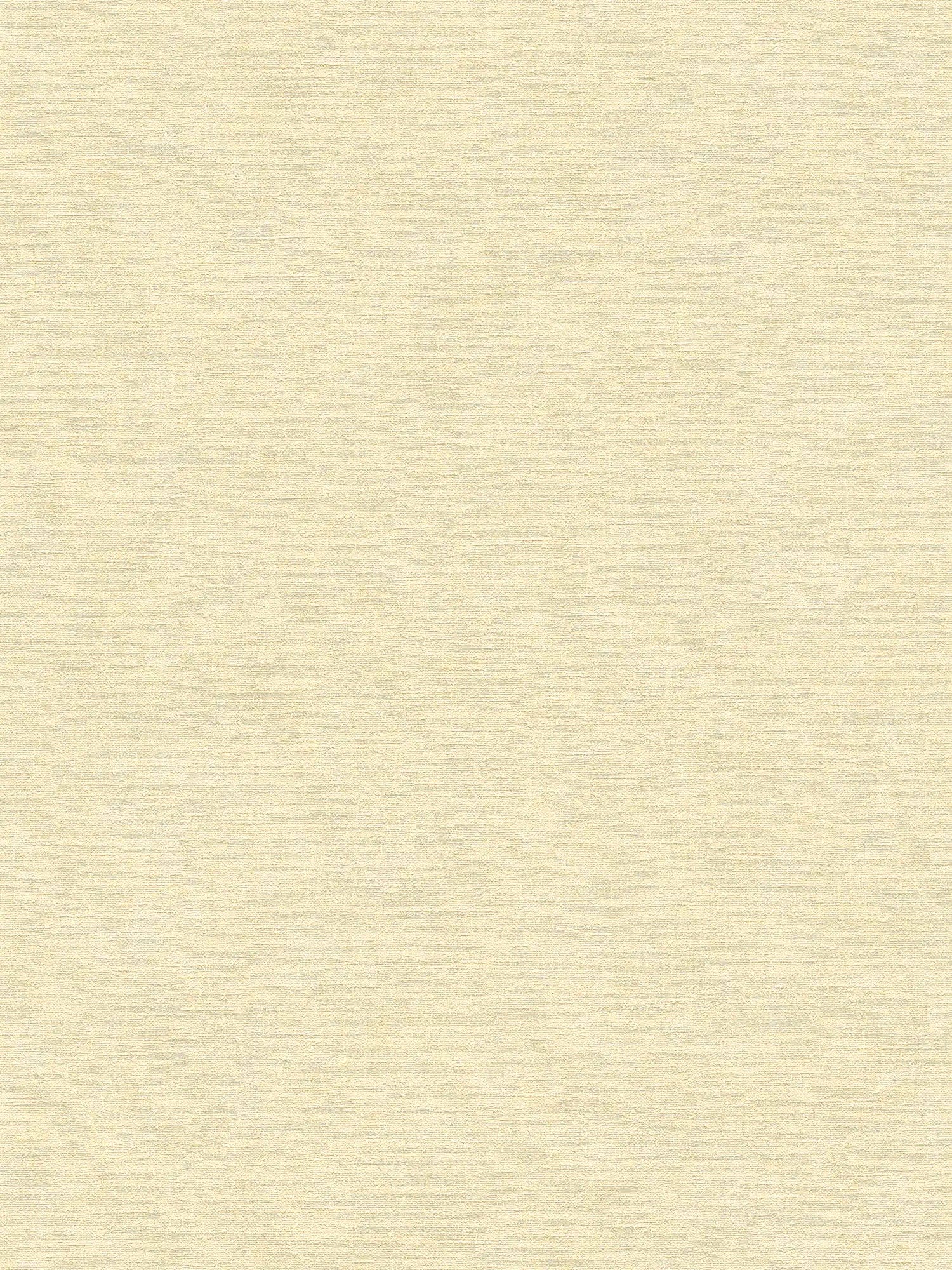 Vienkrāsainas tapetes ar auduma efektu bēšā tonī - idejas interjerām